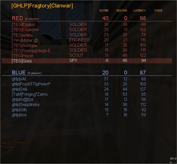 Match: 158
Gegner: GHLP
Map: 2mesa3