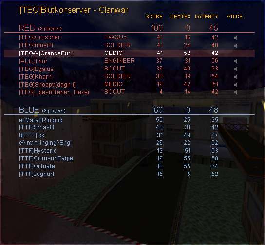 Match: 168
Gegner: TTF
Map: mortality_l