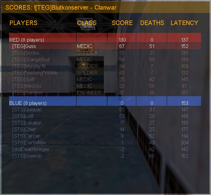 Match: 89
Gegner: STS
Map: 2fort